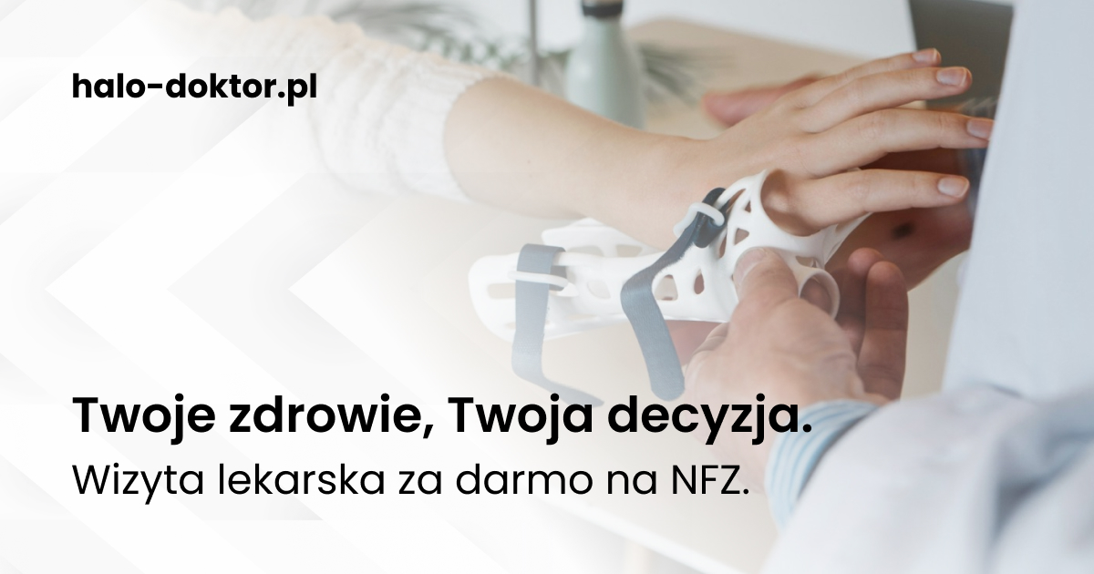 Twoje zdrowie, Twoja decyzja. Wizyta lekarska za darmo na NFZ